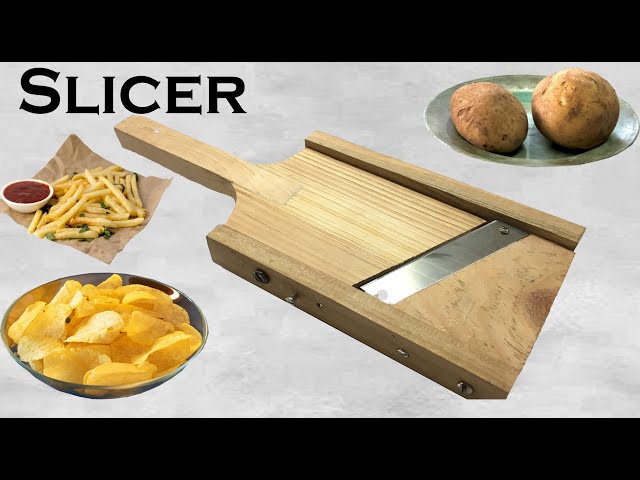 Potato Chips slicer - woodmade - kitchen gadgets 