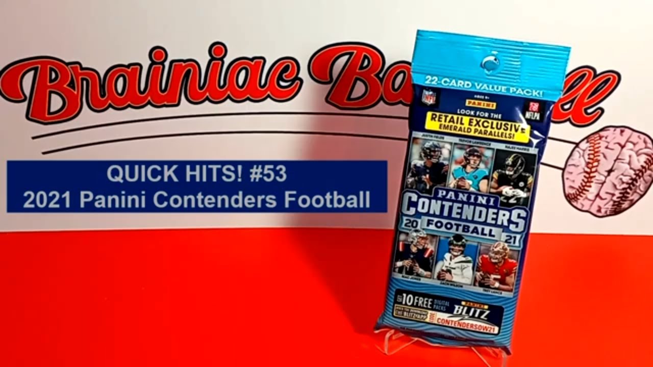 QUICK HITS! #53 - 2021 Panini Contenders Football Value Pack