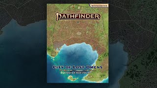 Pathfinder City of Lost Omens Poster Map Folio