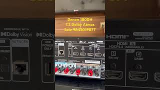 Denon Avr-X1800H - 7.2 Channel 8K Dolbyatmos Av Receiver Sale