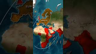 How British took the Control of 25% of the Earth 🌎 map 🗺️? #viral