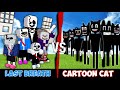 Team Last Breath Sans' vs. Cartoon Cat Team!|Minecraft #4