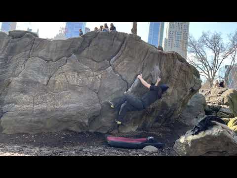 Beta Video for climb Nipple Twist v4, New York City