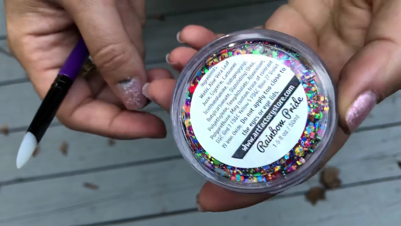 New rainbow pride festival glitter and giveaway!