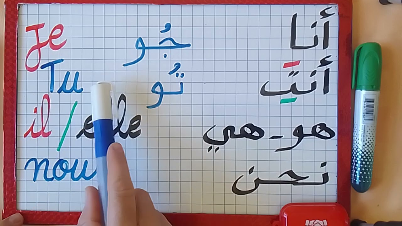 (الدرس 197):تعرفوا على الضمائر الشخصية باللغة الفرنسية/les pronom personnel.