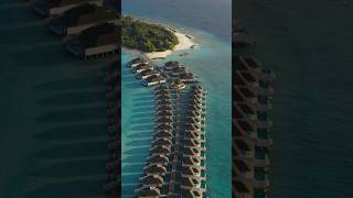 Endless Overwater Villas at Finolhu Maldives #shorts