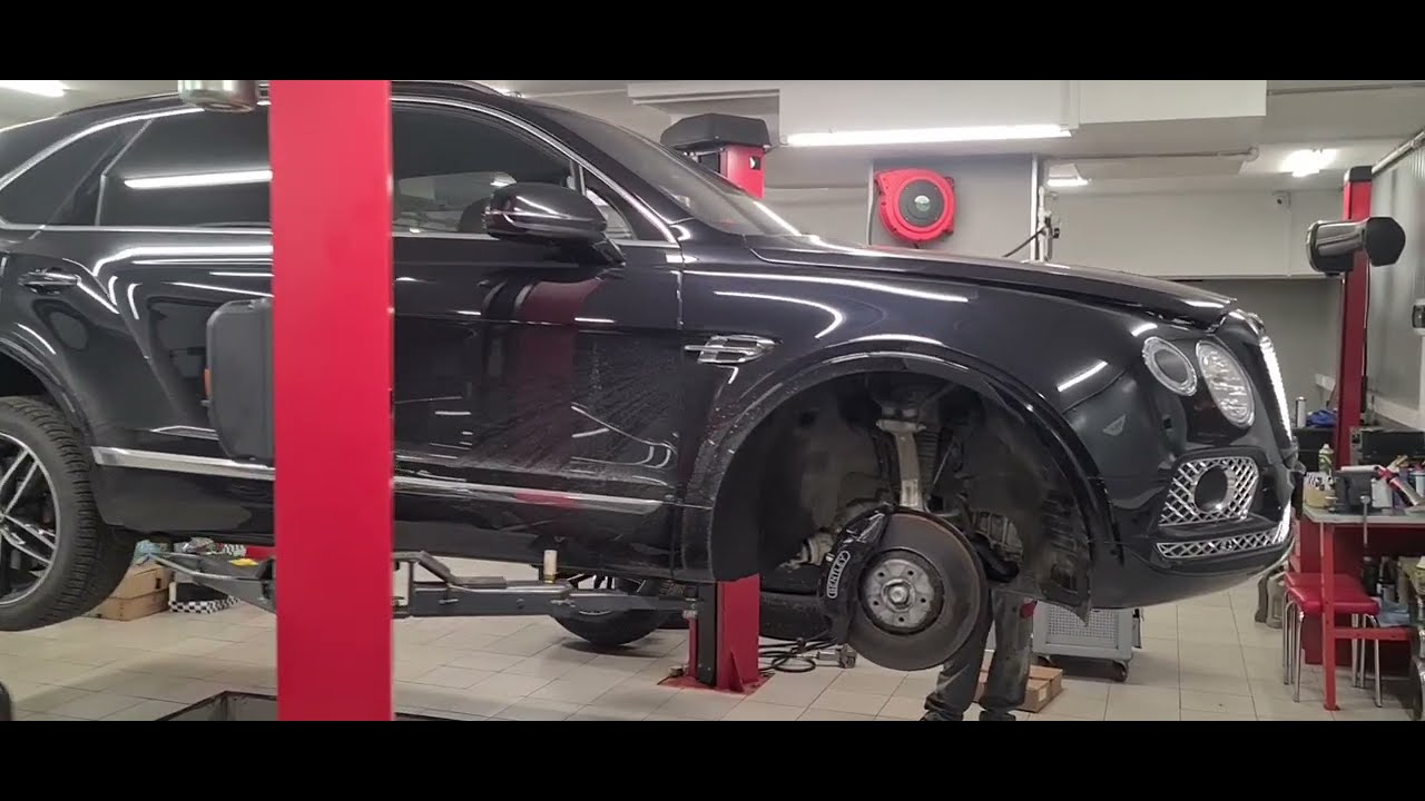 Обслуживание Бентли сегодня или богатые тоже плачут... - YouTube