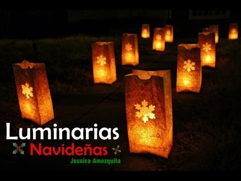 DIY: Luminarias Navideñas 🎅 -