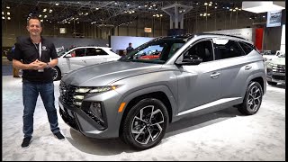 Is the 2025 Hyundai Tucson NLine a BETTER new sport SUV than a Toyota RAV4 XSE?