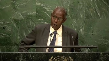 H.E. Yemane Gebreab Tribute To Late Ambassador of Eritrea to The UN, H.E. Amb. Girma Asmerom