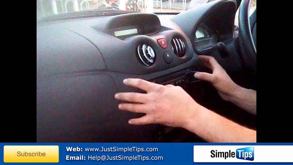 Radio Removal Citroen C3 (2002-Present) | Justaudiotips - Youtube