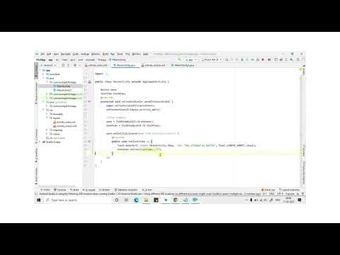 Android Studio Tutorial: