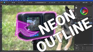 Celebrity How to create a Glowing Neon Outline with Affinity Designer Profile