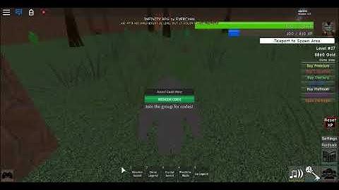 INFINITY RPG codes 2018