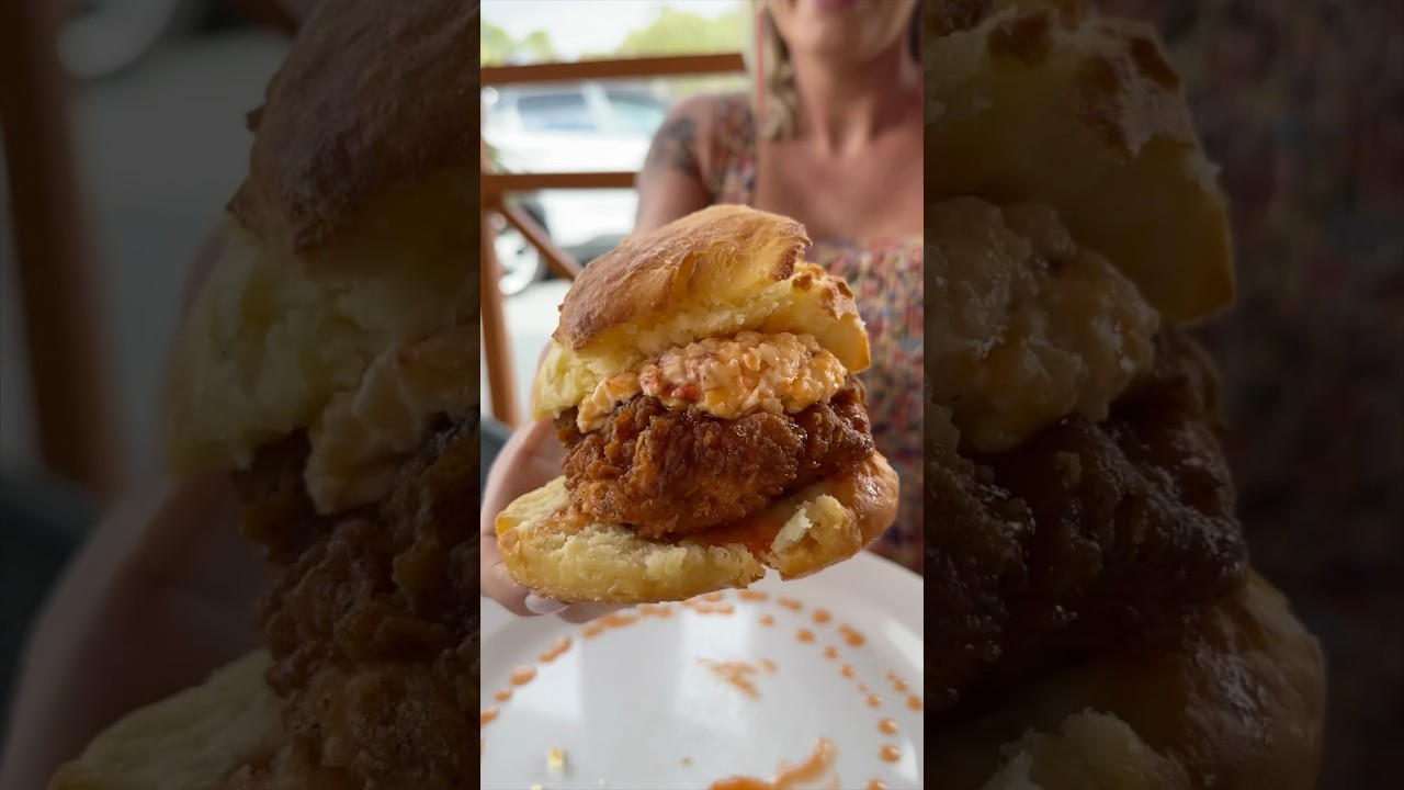 We entered BISCUIT HEAVEN at Vicious Biscuit in Charleston, SC! #DEVOURPOWER