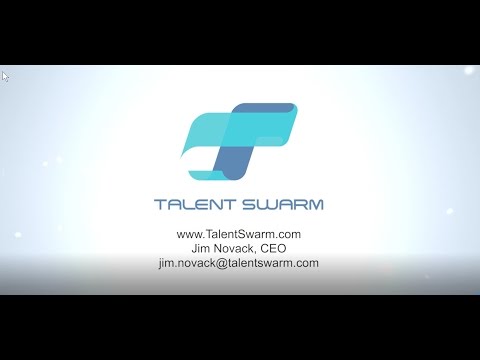 Talent Swarm explained by Jim Novack - video from Dynatec