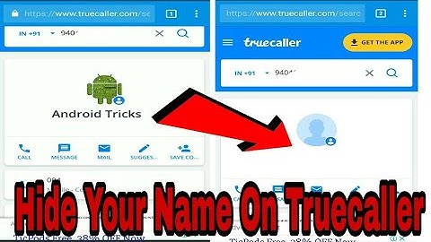 How to Hide Your Name On Truecaller | Without Deleting Your Account| Letest trick 100% Working |