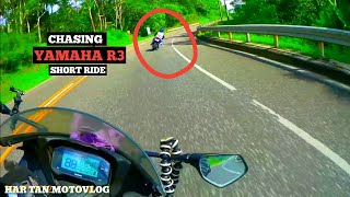 Chasing Yamaha R3 Short Ride With Har Tan Motovlog