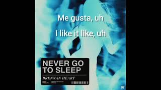 Brennan Heart - Never Go To Sleep (Lyrics English/Spanish) [Official Audio]