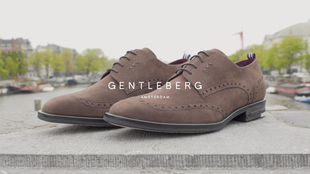 Gentleberg - Vegan Dress Shoes for the true Gentle Man. - YouTube