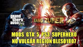 Mods GTA 5 PS3 Superhero No Vulgar cfw/hen