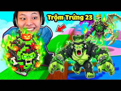 [ROBLOX] JayGray Trộm Trứng Steal An Egg 23🎃🐣Cướp DIVINE 0.001% Siêu Hiếm Troll Trẻ Trâu Halloween
