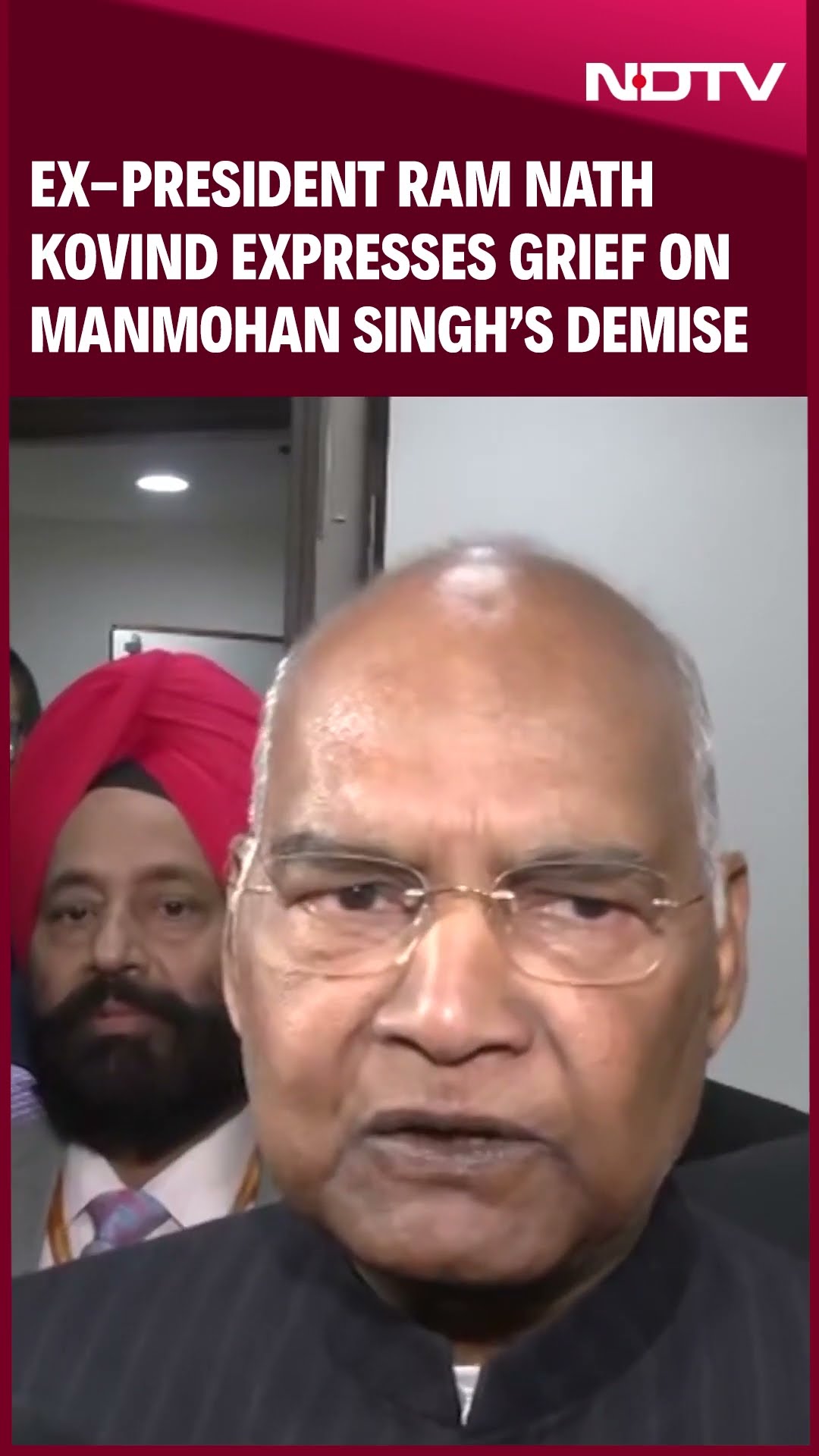 Manmohan Singh News Latest | Ex-President Ram Nath Kovind Expresses Grief On Manmohan Singh’s Demise