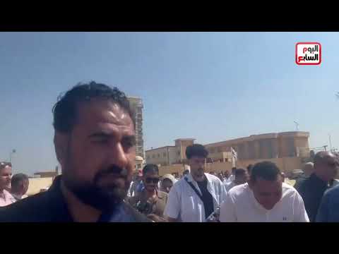 وزير االشباب والرياضة يتفقد نادي الفيوم الرياضي بحضور المحافظ ونائبه