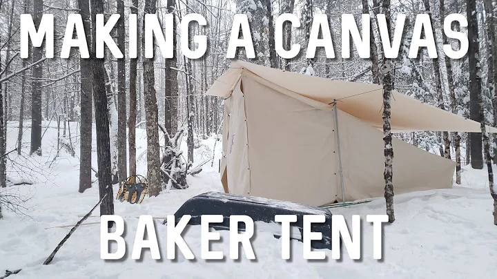 Construa sua própria tenda estilo Baker de acampamento