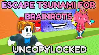 Newescape Tsunami For Brainrots Uncopylocked Roblox Studio