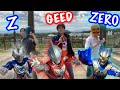 [コラボ][オリジナル] ウルトラマンZ&ジード&ゼロ 変身してみた
