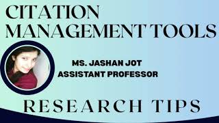 Citation Management Tools