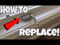 How to replace casement window hardware.....