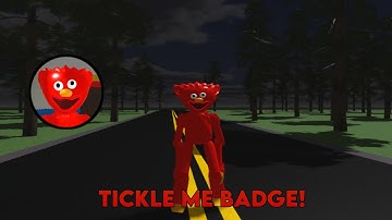 How to get "TICKLE-ME-HUGGY" Badge at Roblox Poppy Playtime | Roblox Tutorial