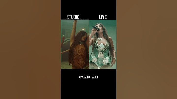 Sevdaliza Alibi Studio version vs live performance