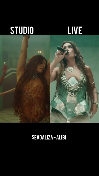 Sevdaliza Alibi Studio version vs live performance