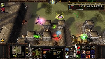 Lets play Warcraft 3 Custom Maps Orc Gladiators Part 2 "With Runic Warblade and Serpentine Trident."