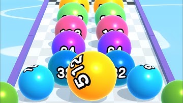 BALL RUN 2048 🎱💕- All Levels Gameplay Android, iOS v.85