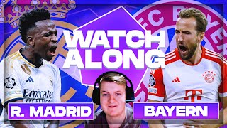 REAL MADRID vs BAYERN MUNICH Watch Along Champions League LIVE 🔴