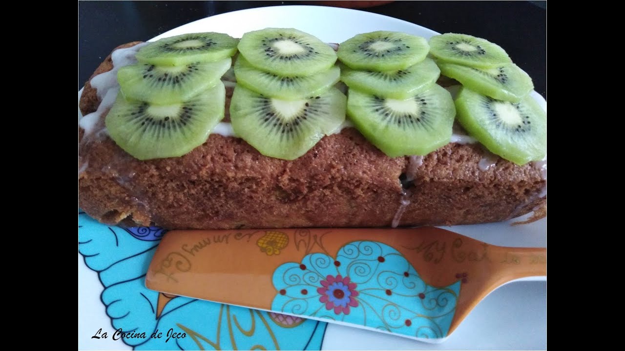 Bizcocho de kiwi