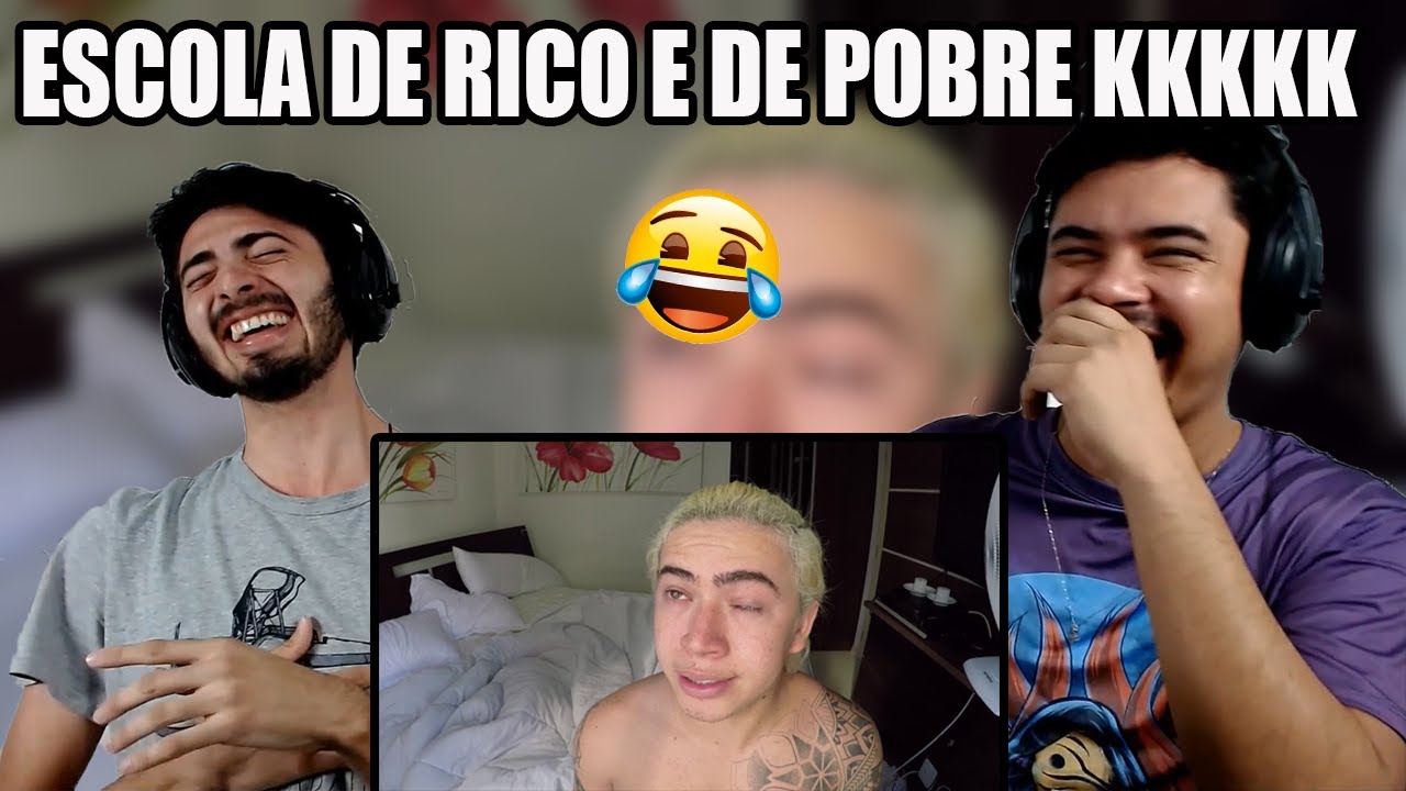 REACT ESCOLA DE RICO E DE POBRE (whinderssonnunes)