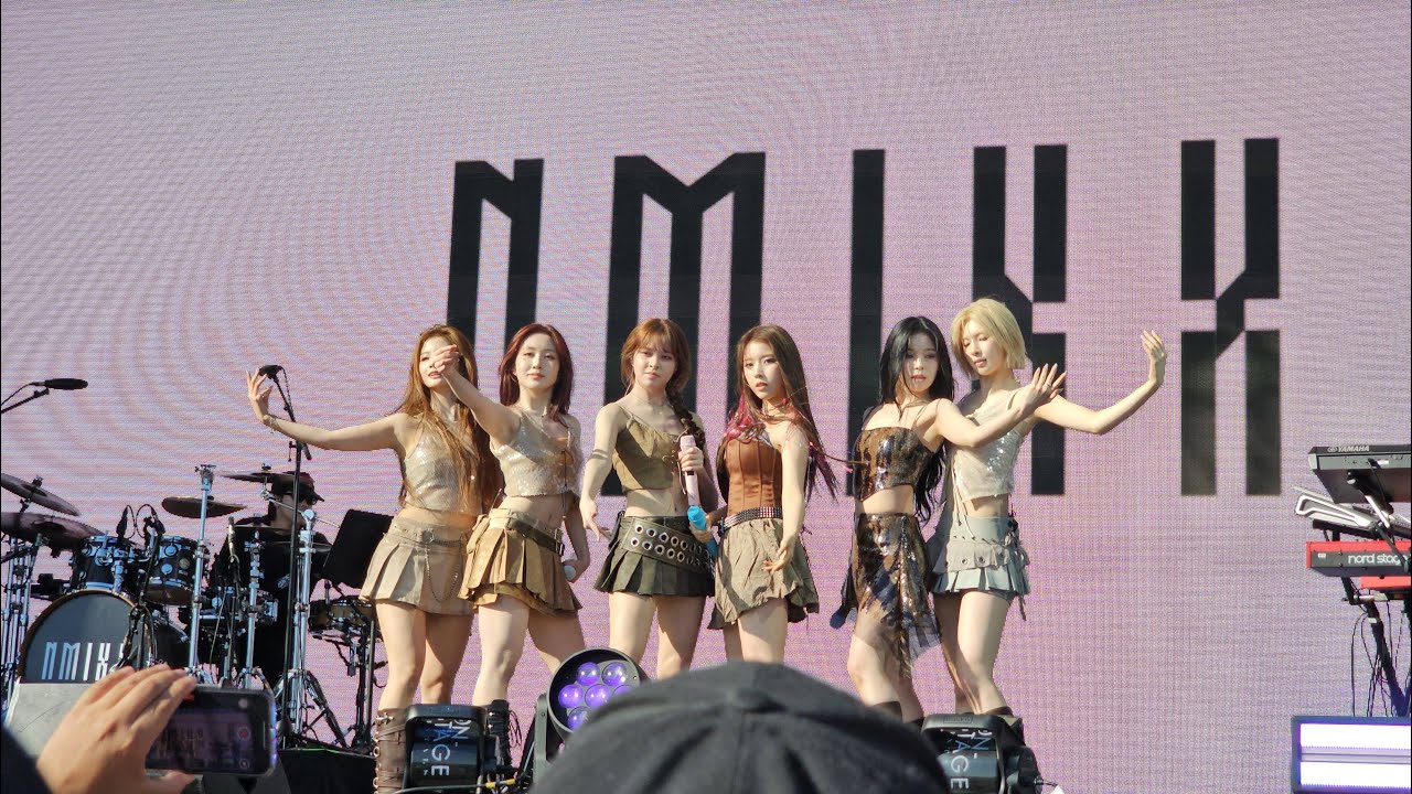 NMIXX [FANCAM /4K] @ WANGO TANGO - Huntington Beach CA - 5/10/2025