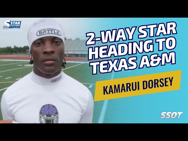 Kamarui Dorsey | 5-Star WR/DB | Hampton High School | Texas A&M Commit | Class of 2027