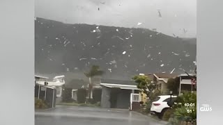 Tornado touchdown confirmed at Carpinteria mobile home park