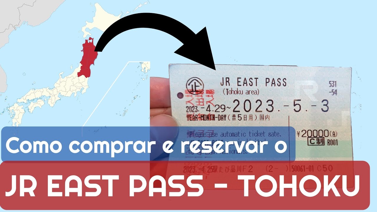 Passo a passo de COMO COMPRAR O JR EAST PASS - TOHOKU area - YouTube