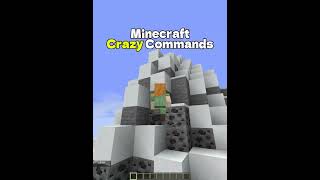 Minecraft Crazy Commands💀 #minecraft #command #shorts #crazy