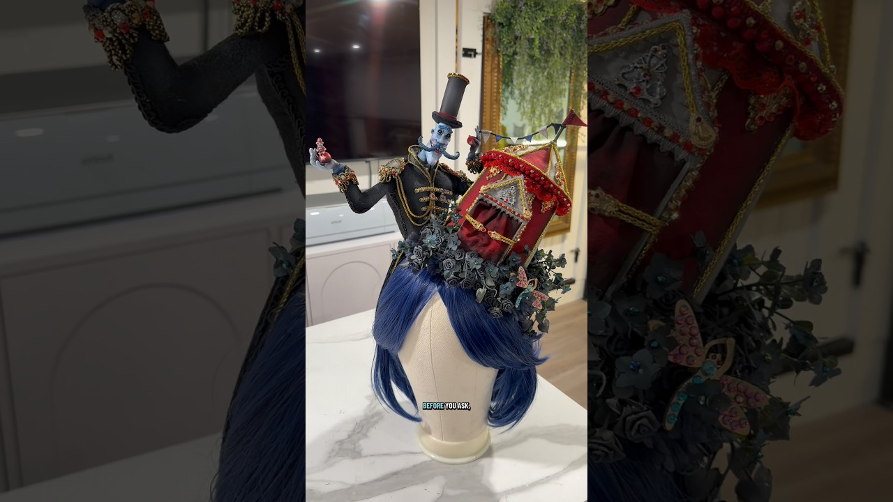CORALINE CIRCUS WIG IS HEREEEE 🫨🥰 #coraline #costume #costumedesign #cosplay #cosplayer