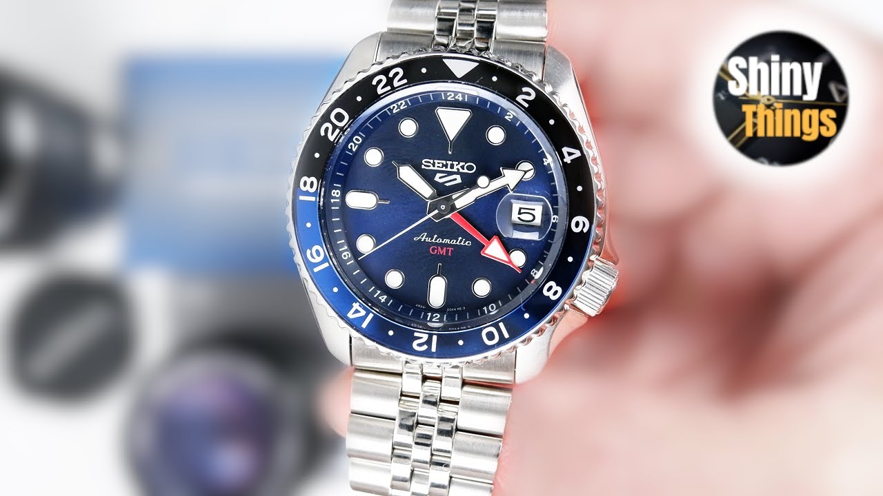 Seiko 5 GMT - HOW BIG of a DEAL is it REALLY?! - Full Review - YouTube