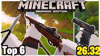 ✅Top 6 Weapon Addons for Minecraft Bedrock 1.20.80 screenshot 2