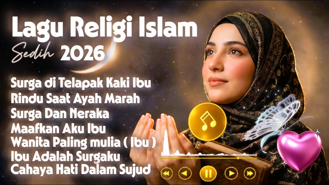 Kumpulan Lagu Religi Islam Terbaik 2026 || SURGA DI TELAPAK KAKI IBU || Penenang Jiwa dan Inspirasi